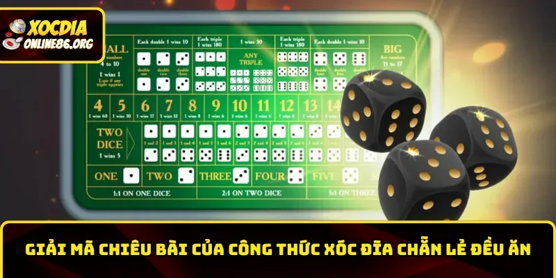 Giải Mã 4 Chiêu Bài Của Công Thức Xóc Đĩa Chẵn Lẻ Đều Ăn