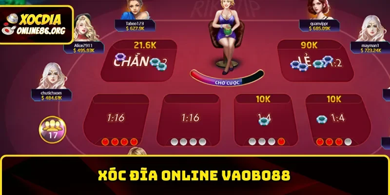 Xóc Đĩa Online Vaobo88 – Cánh Cửa Tắt Làm Giàu Cho Bet Thủ
