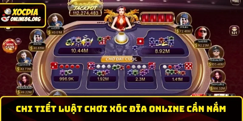 Khám phá luật chơi xóc đĩa trực tuyến uy tín