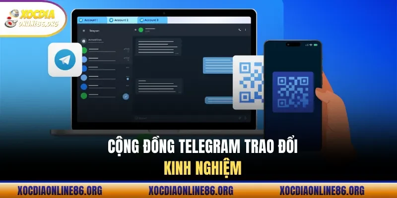 Cộng đồng Telegram trao đổi kinh nghiệm